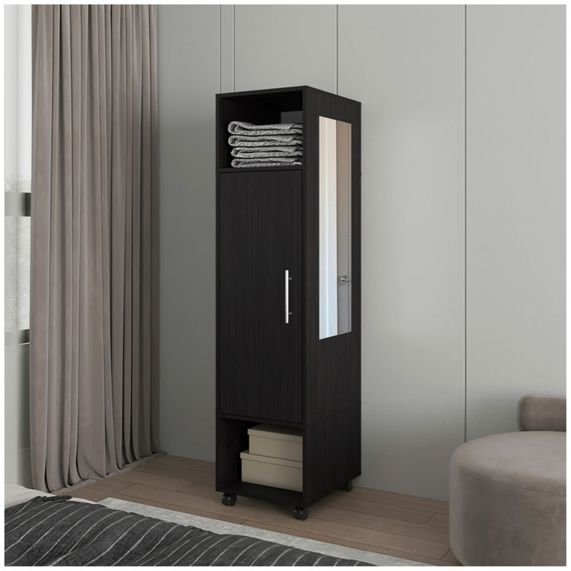 Garde-robe Boston, chambre à coucher, Noir