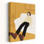 Relaxed Person In Yellow Room by Andreas Magnusson - Wrapped Canvas Print-684944798
