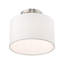 Plafonnier semi-encastré 1 lumière Carita-75142557-75142555