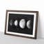 Moons Of Jupiter Paint Splash - Picture Frame Graphic Art-56866335-56866336