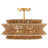 16 In. 2-light Bohemian Woven Rope Semi-flush Mount Ceiling Light-145417227