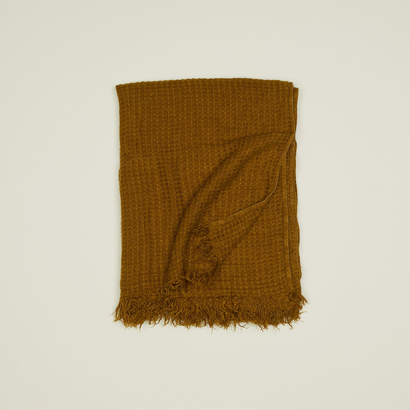 Simple Throw Blanket, Bronze, 70" L x 50" W