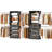 3.55Ft-15.3Ft DIY Closet Rack Combination, Including 6 Clothes Hanging Rods (2 Spare Rods), 8 Drawers And 6 Storage Shelves-1001935983