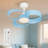 Soraya 22 in. Indoor Ceiling Fan with Dimmable Integrated LED and Remote Control-820131339-820131342