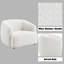 Chaise de salon en tissu