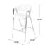 Ensemble de 2 tabourets de bar modernes (ensemble de 2)