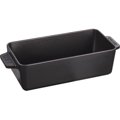STAUB Cast Iron, Loaf Pan, Black, 29 cm