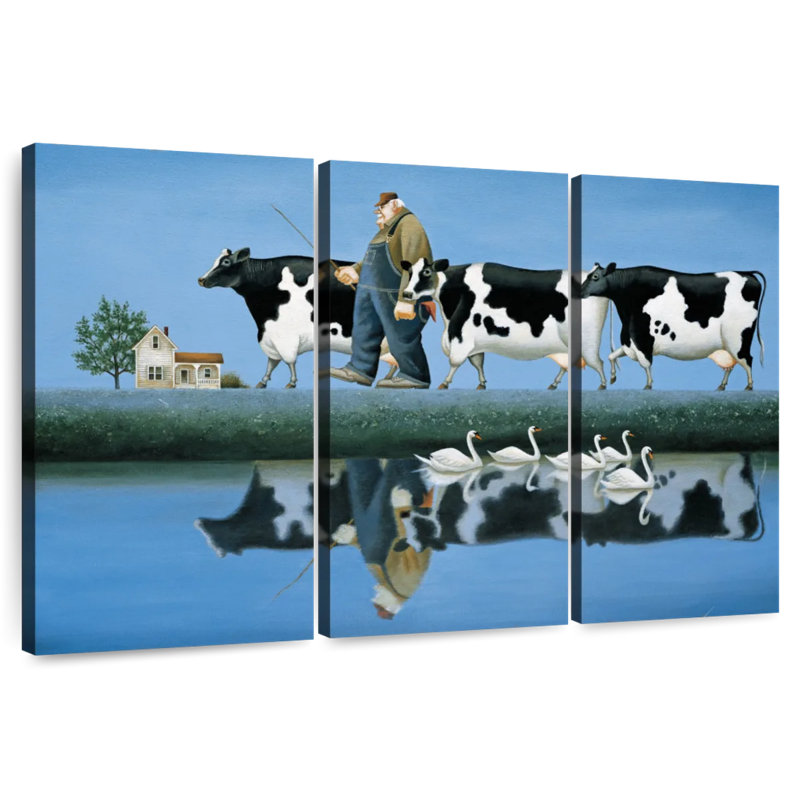Alvord Delta Cows, H 24 po x l 38 po