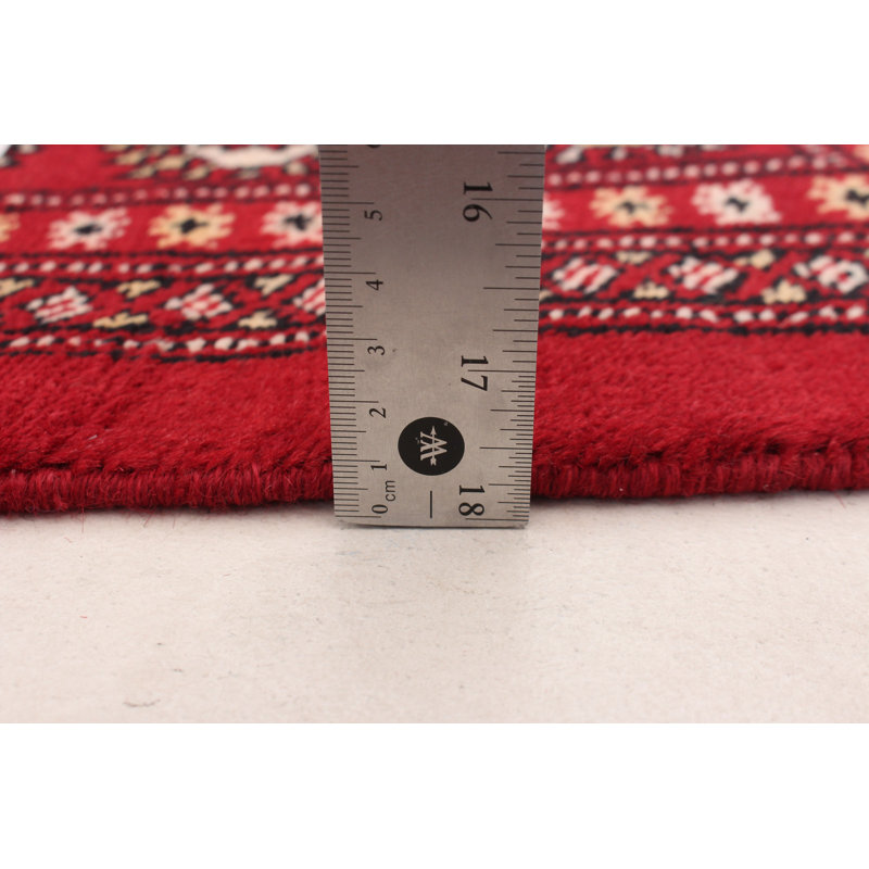 Tapis rouge Finha Peshawar Bokhara 8 pi 0 po x 10 pi 0 po