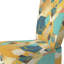 Chaise d'appoint rembourrée Geometric Hexagons-1865171620