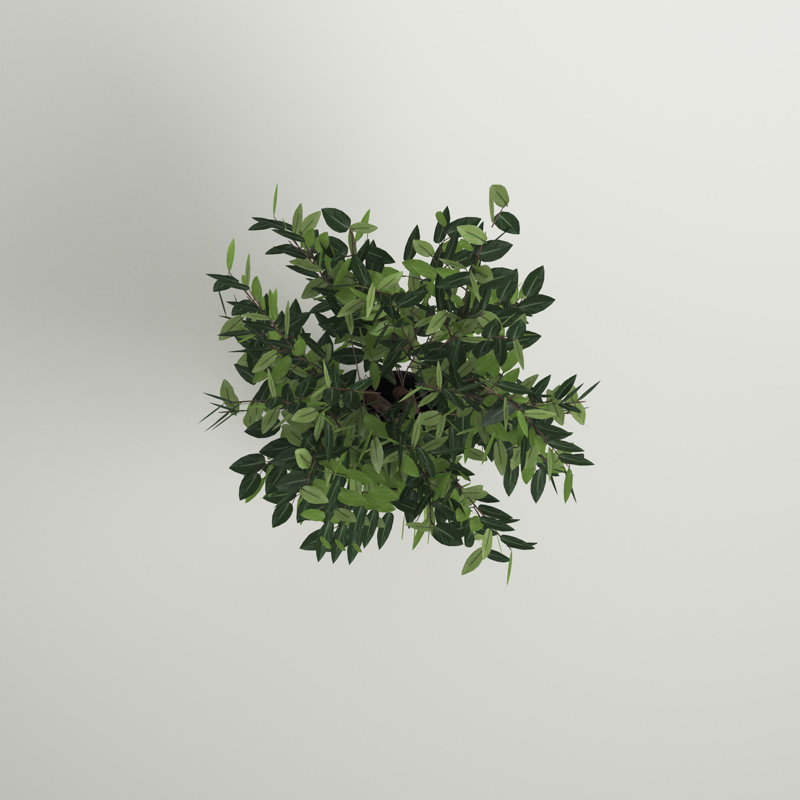 48'' Faux Tree in Wicker/Rattan Basket
