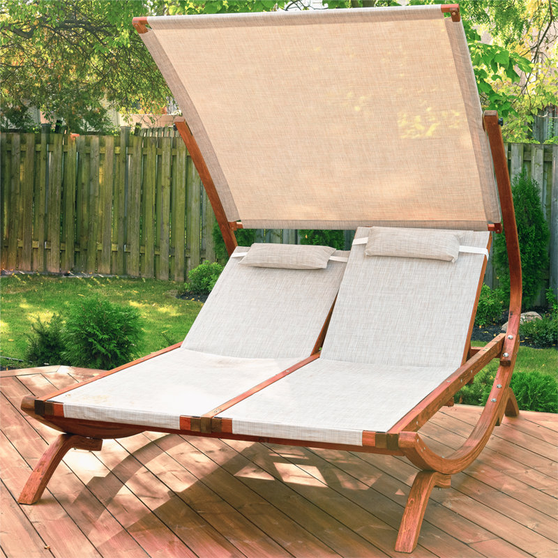 Leisure Season Double Reclining Lounge