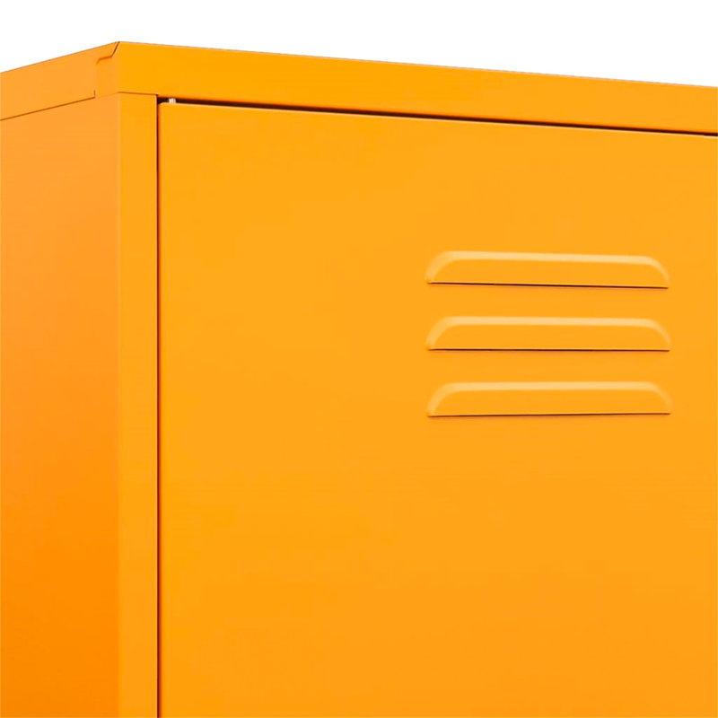 Alazhia Steel Wardrobe, Yellow