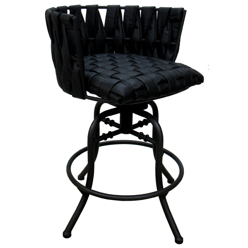 Tabouret de bar Hyypio , Noir, Noir, Tabouret de bar (siège d'une hauteur de 30 po)
