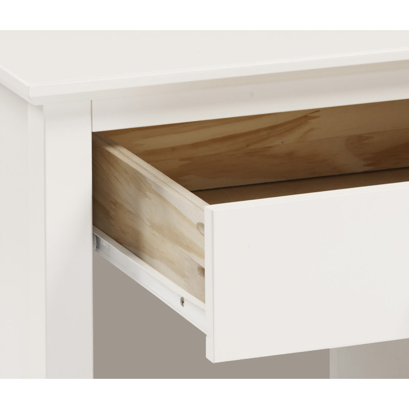 Table de chevet Simplicity, Blanc