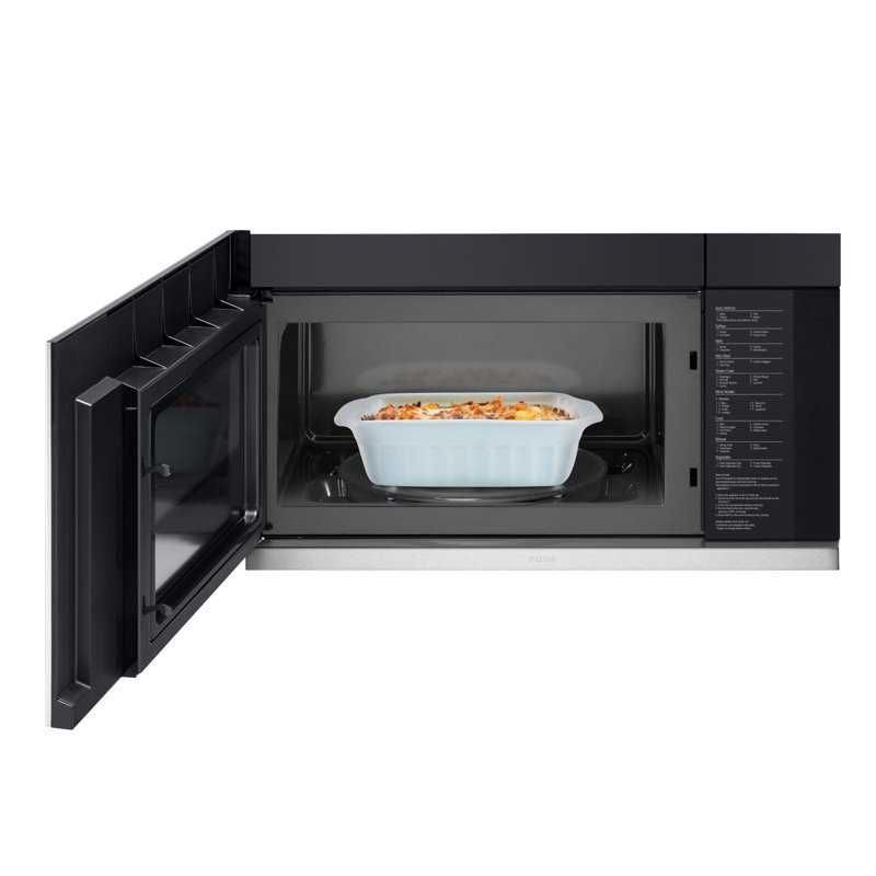 LG 2.1 cu. ft. Smart Over-the-Range Microwave with ExtendaVent 2.0 & EasyClean, Stainless Steel