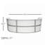 Pecora 3 Person U-Shaped Synthetic Laminate Reception Desk-851505957