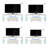 Entertainment TV Stand, Large TV Stand TV Base Stand With LED Light TV Cabinet.