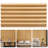 6.3" x 11.8"  3D Wall Panel in Brown 24 pack