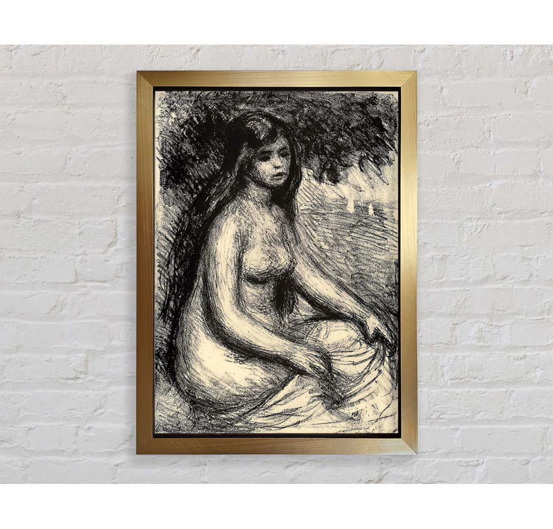 Renoir Bather 3 - Einzelner Bilderrahmen Kunstdrucke