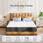 Matelas hybride 6 po dans une boîte - ressorts ensachés et support en mousse-563303767