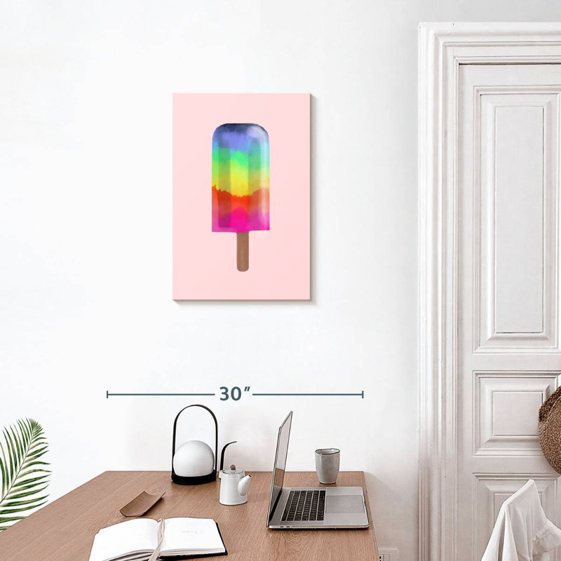 Yarlin Rainbow Popsicle, 24" H x 16" W