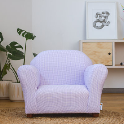 Fauteuil club pour enfants en guingan Weybridge