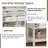 36'' Single Bathroom Vanity With Ceramic Sink-1916903497