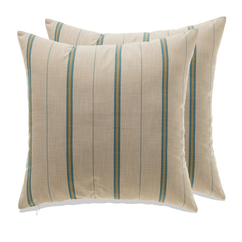 Coussin Michael Penney, Plumes, Bleu