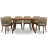 18'' H Faux Leather Upholstered Side Chair