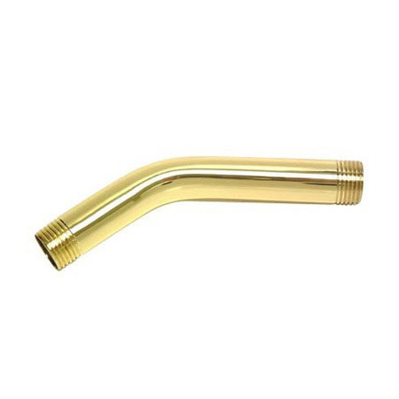 Hot Springs 6" Shower Arm, Polished Brass