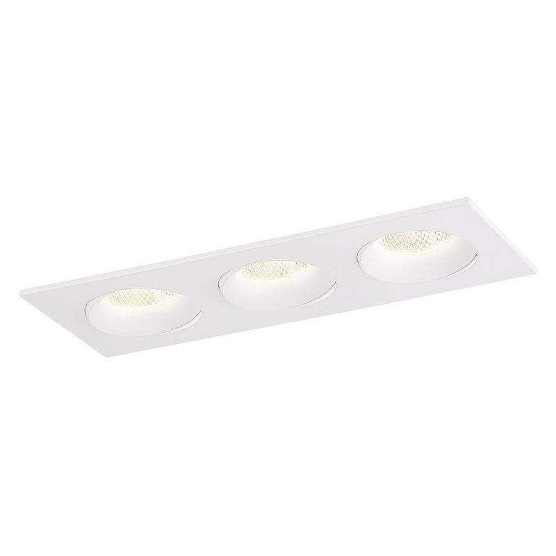 Midway 3.5" 36W 3-Light Trim - 5CCT, White