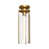 Aged Gold/Clear Water Glass selected