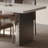 Beige Rectangular Sintered Stone Tabletop Dining Table-1917775187