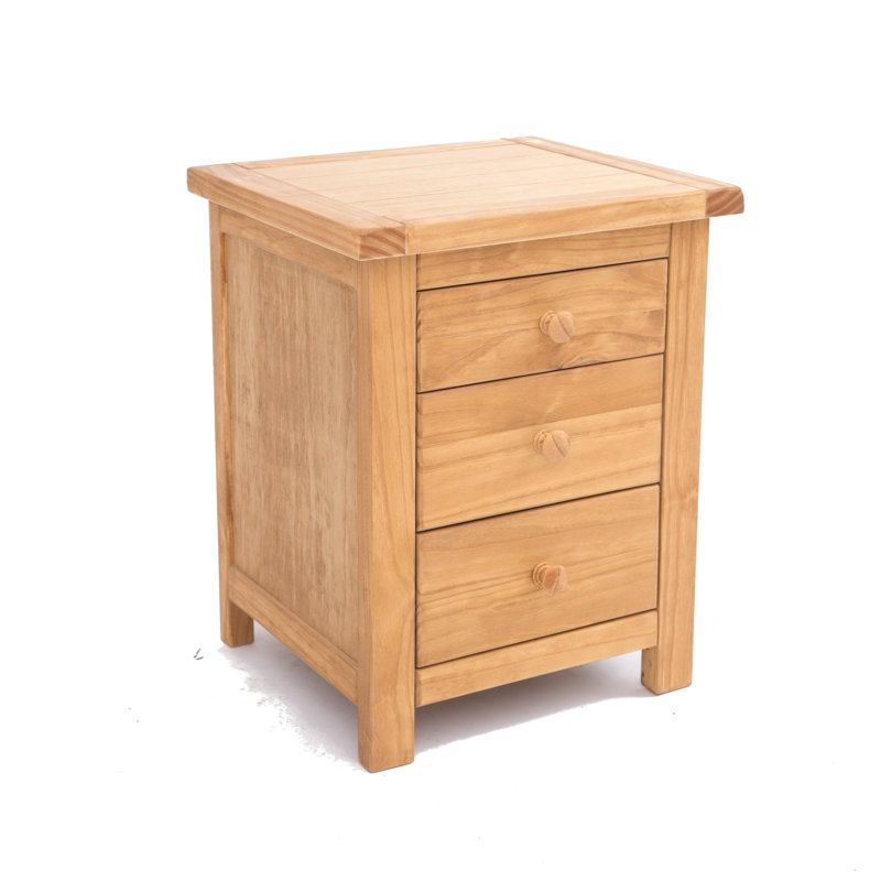 Ian 45cm W Plywood / Laminate Board Bedside Table