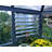 Palram - Canopia Oasis 7' X 8' Hexagonal Greenhouse Walk-In Hobby Polycarbonate Aluminum Frame Greenhouse Outdoor Living Structure - Gray-124538950