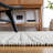 Altis Flat Weave Wool/Cotton Southwestern Rug in Black/Ivory-77110822