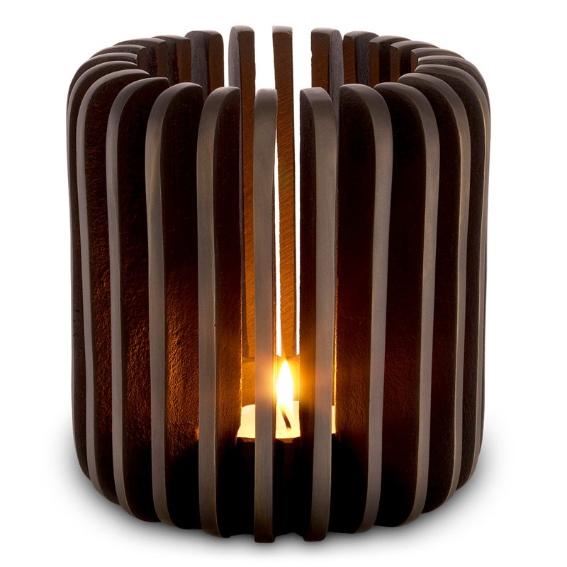 Lapidos Tealight Candle Holder, 7.09" H x 6.5" W x 6.5" D