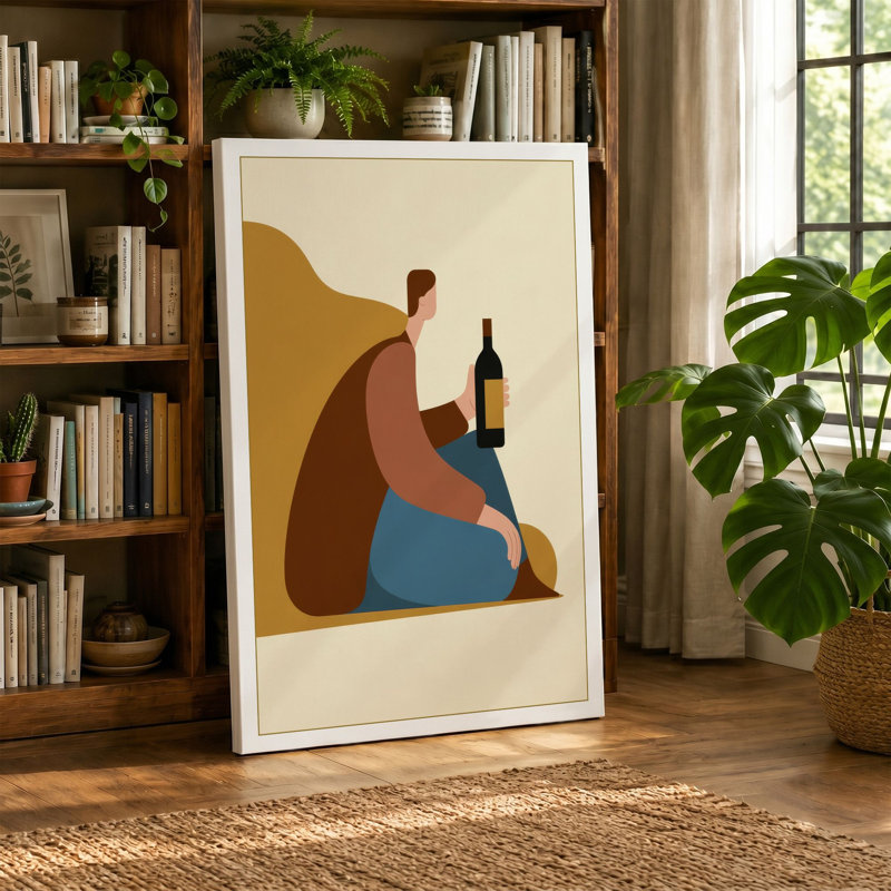 Print, 30x20 - 76.2 x 50.8 cm, Terracotta Border