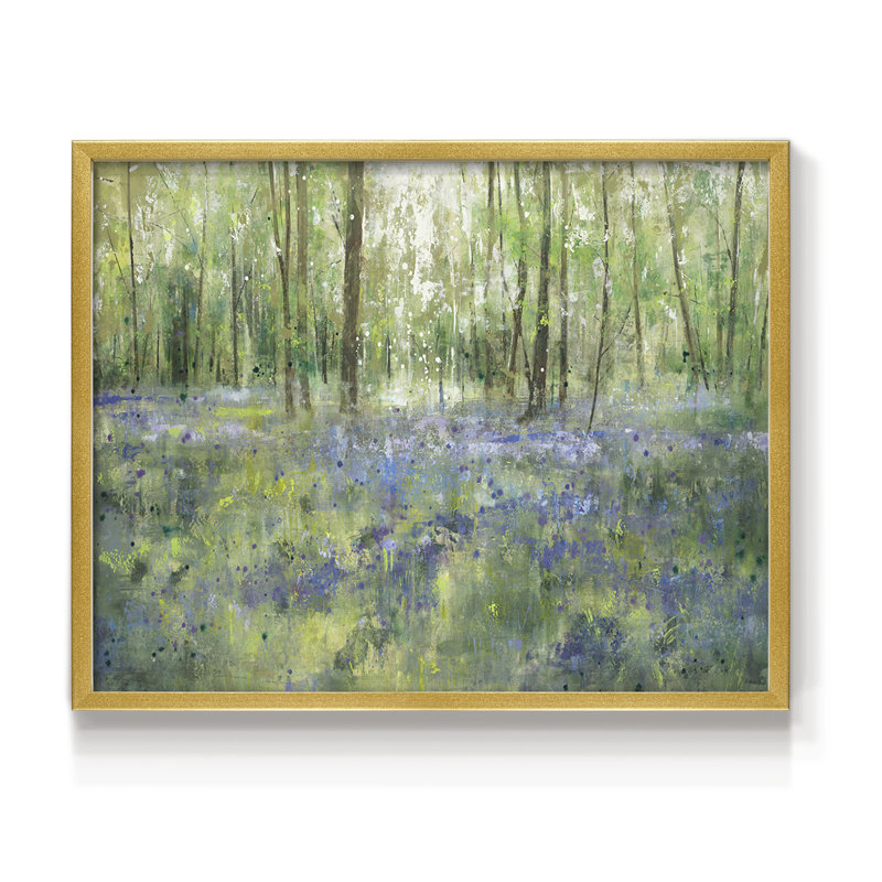 LAVENDER HILL - Reproduction encadrée - Restickable, H 11 po x l 14 po