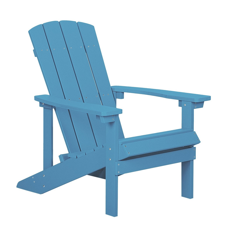 Calais Outdoor Adirondack Chair, Turquoise