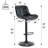 Adjustable Height Counter Stool with Iron Frame-88528168