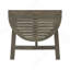TABLE BISTRO WESTMONT DEMI-ROND, GRIS