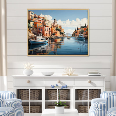Coastal Minimalisme Harbor Hues II