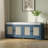 Rattan Doors Shoes Storage Bench-1868483890