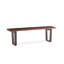 Loft Solid Wood Dining Bench