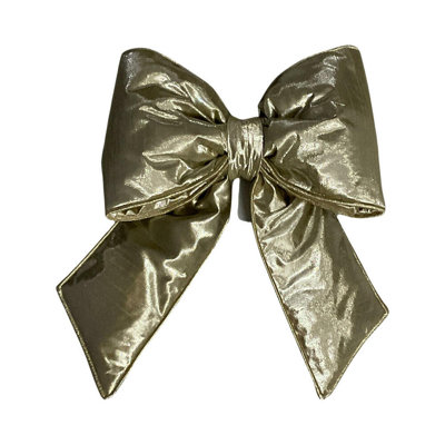 Metallic Christmas Bow