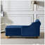 Chaise longue moderne avec revêtement en velours-481704704
