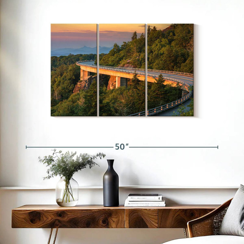 Linn Cove Road Trip, 24" H x 38" W