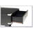 Babs Black Finish Accent Table-1586259401